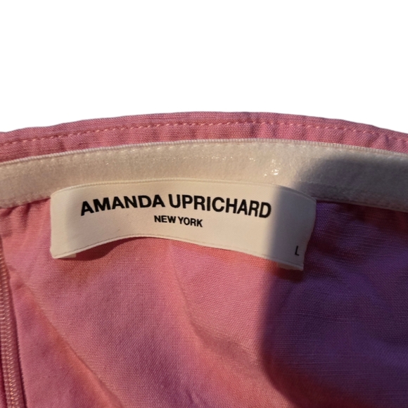 Amanda Uprichard Laurena Romper in Pompeii Pink - Picture 8 of 10